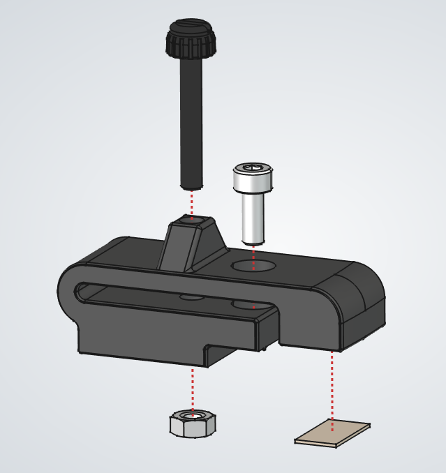 Stand Azimuth Clutch assembly