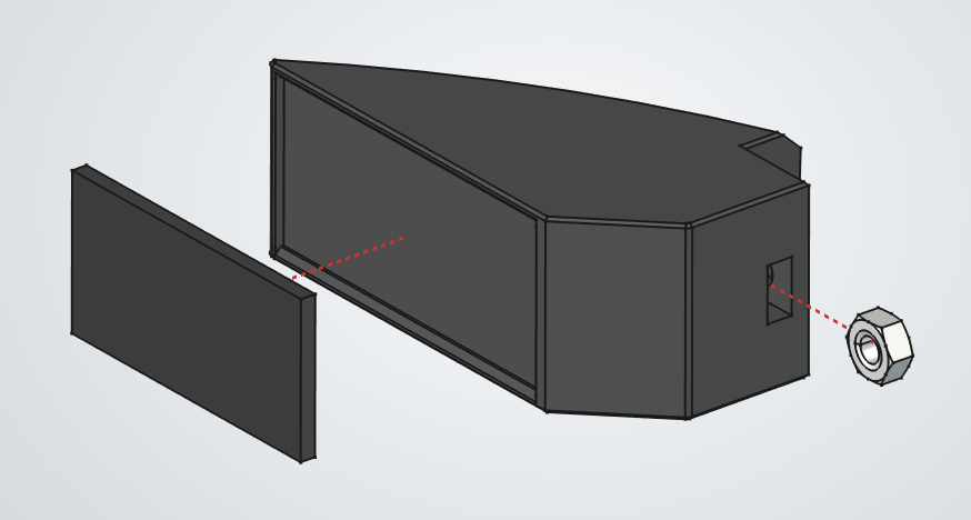 Stand Feet (x3) assembly