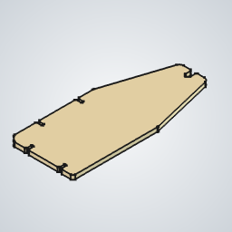 Wooden stand side thumbnail